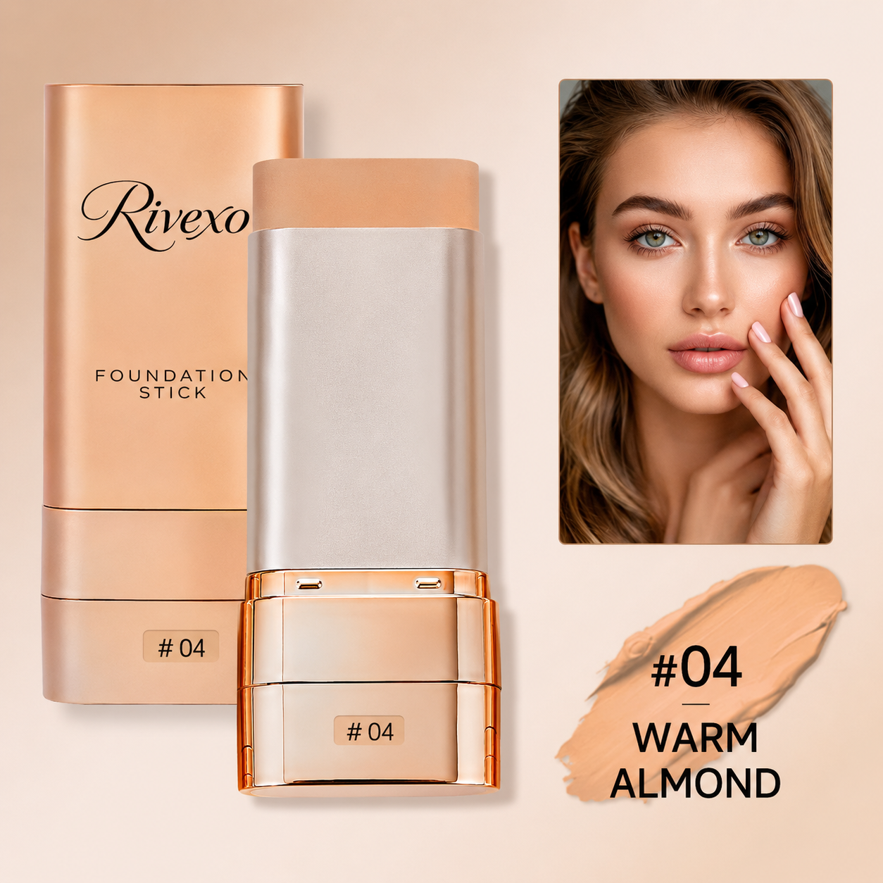 2-in-1 Concealer Foundation Stick