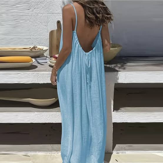 FlowBack Maxi Dress