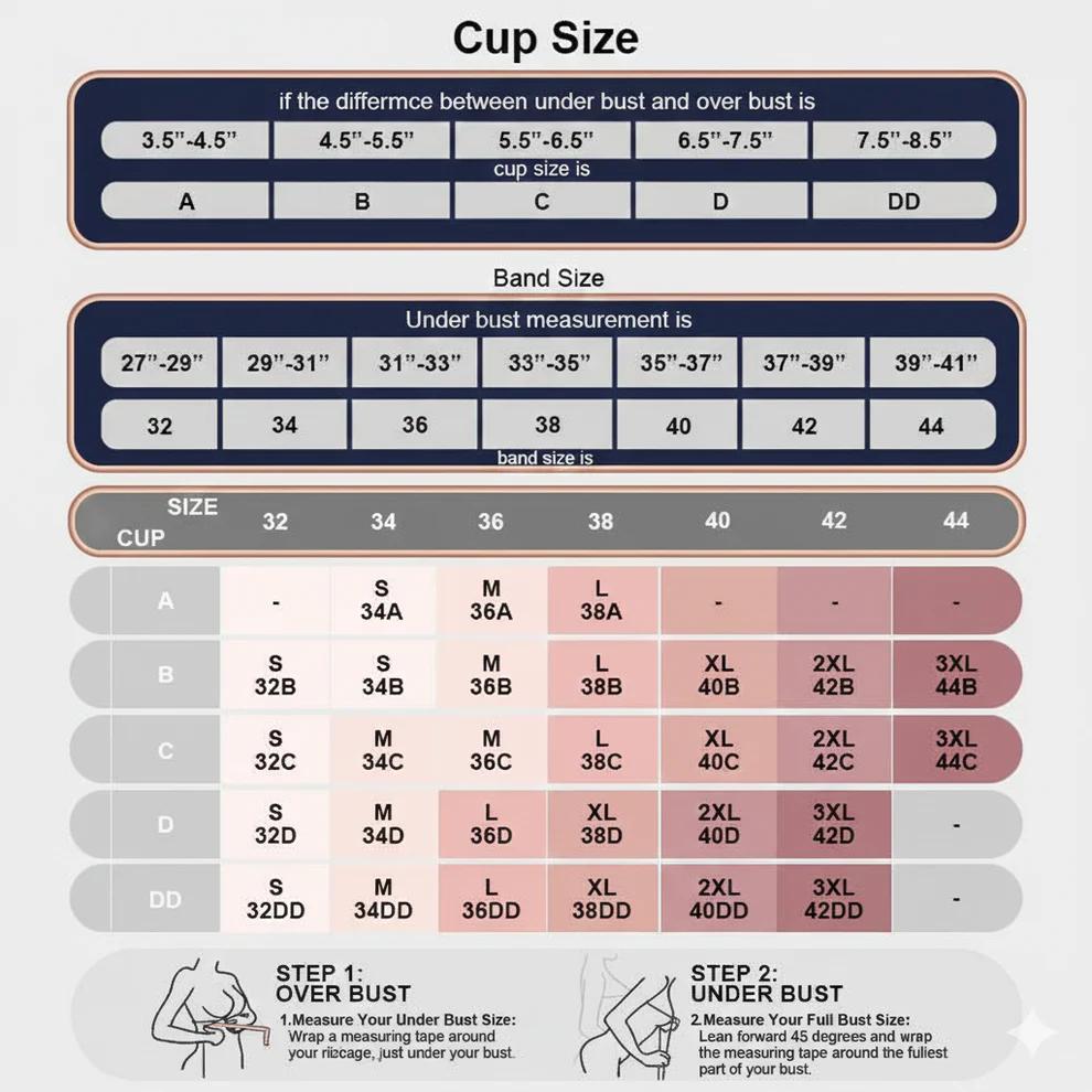 Wireless Bra - comfort & Lift for women