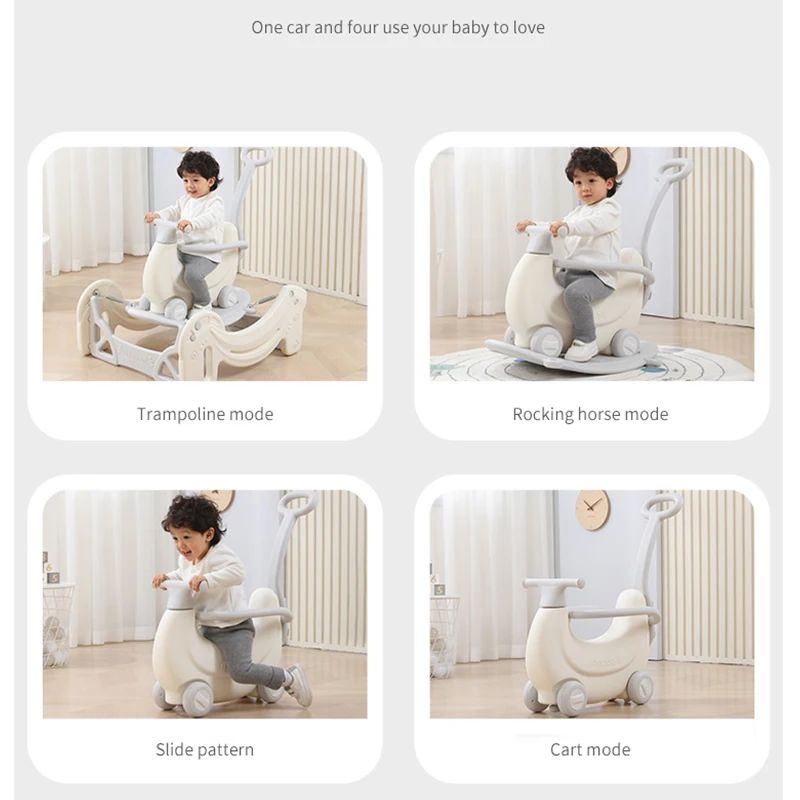 4in1 Mini Indoor Playground Rocking Chair