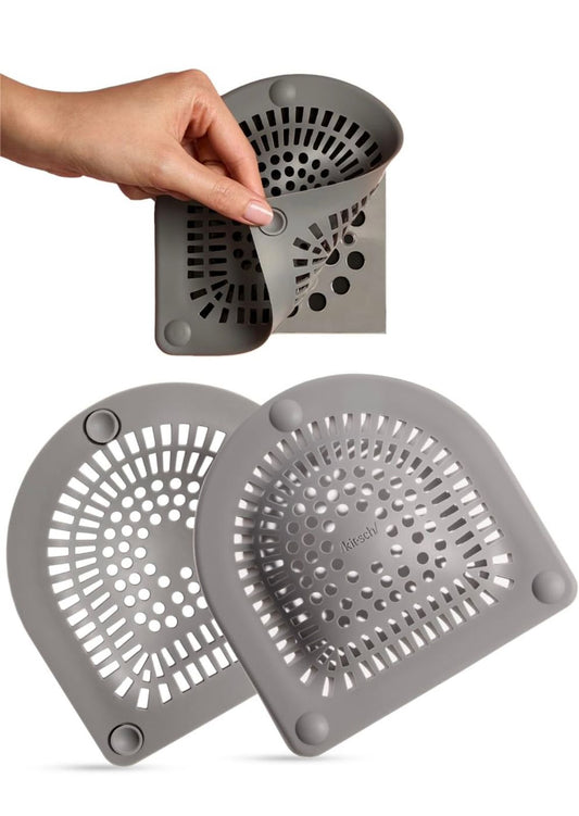 Flexible Silicone Sink Strainer & Hair Catcher