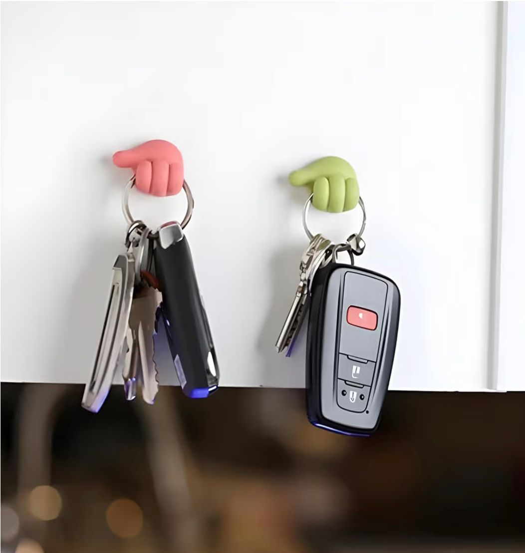 Creative silicone Thumb Wall Hook (pack of 10)