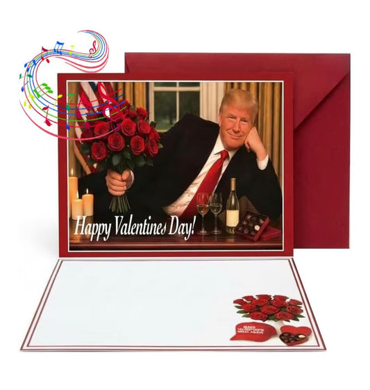 Luxury Valentine’s Day Pop-Up Greeting Card