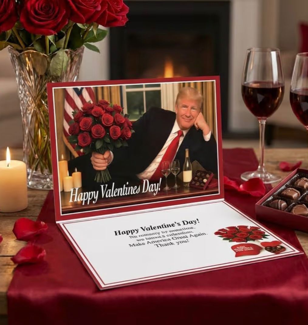 Luxury Valentine’s Day Pop-Up Greeting Card