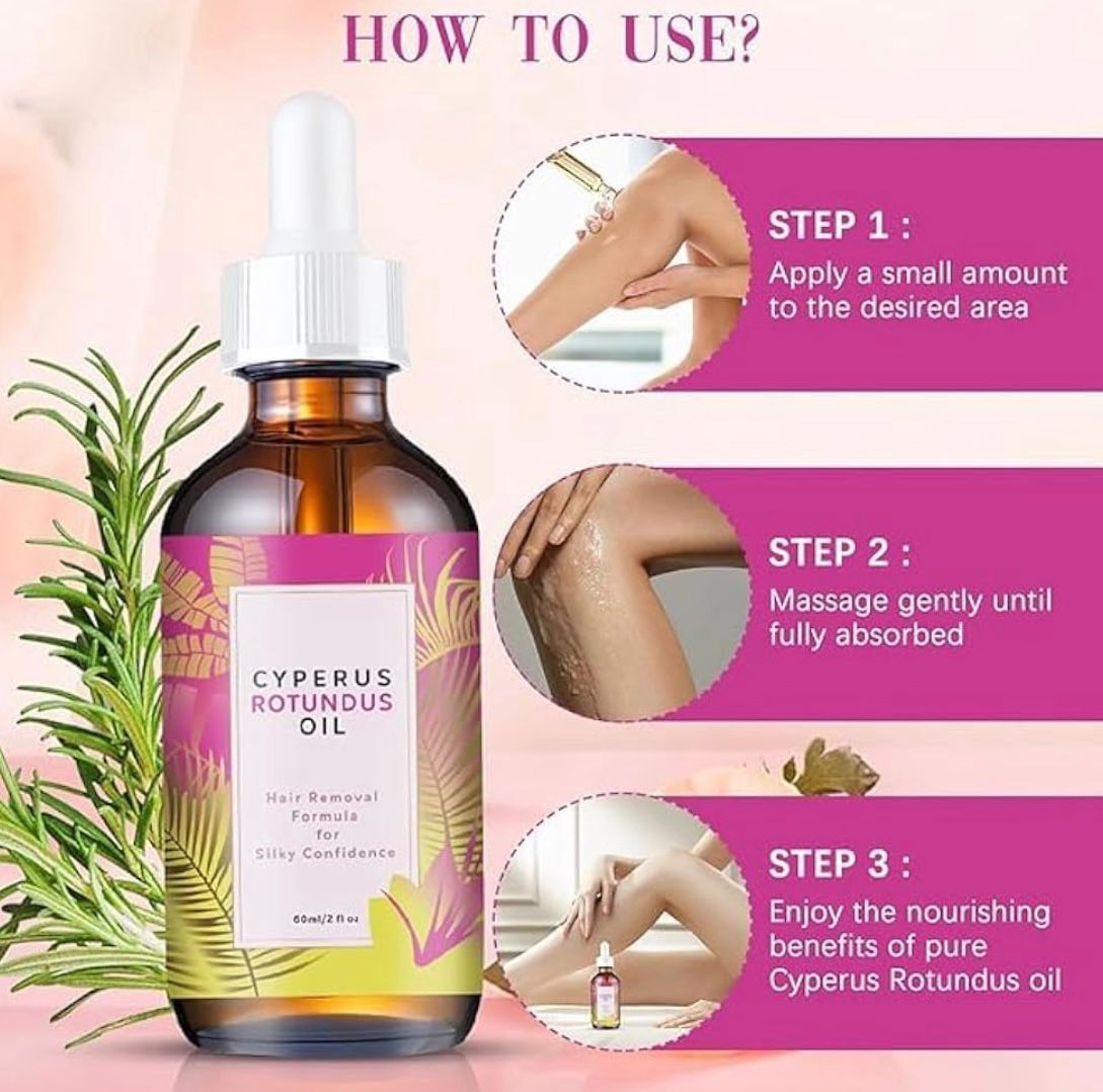 Cyperus Rotundus Hair Removal Oil 60ml