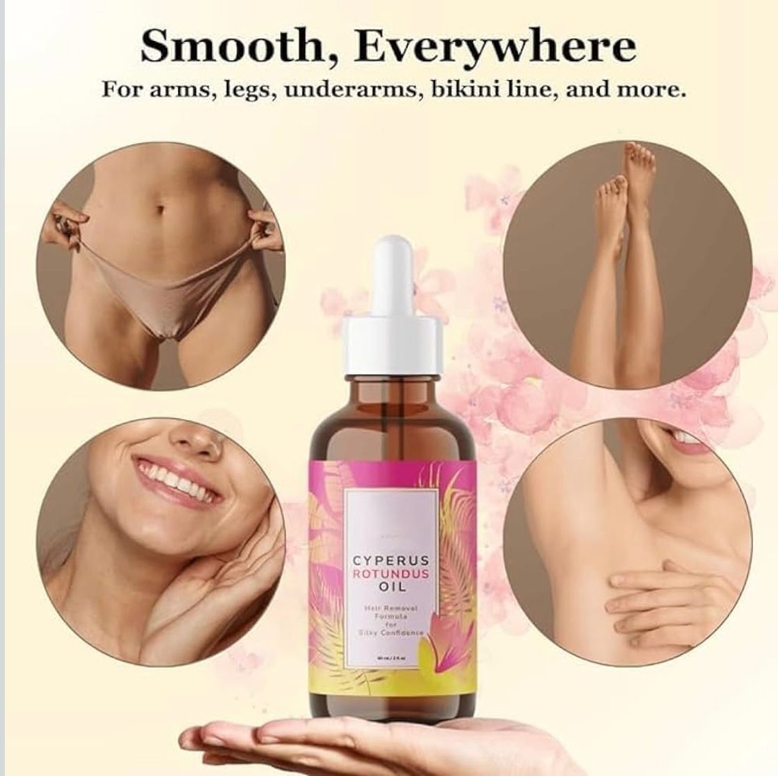 Cyperus Rotundus Hair Removal Oil 60ml