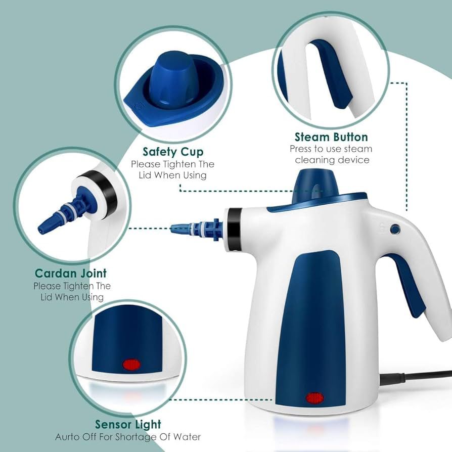 Powerful Handheld Steam Cleaner