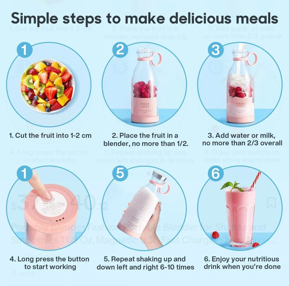Portable Juice Blender