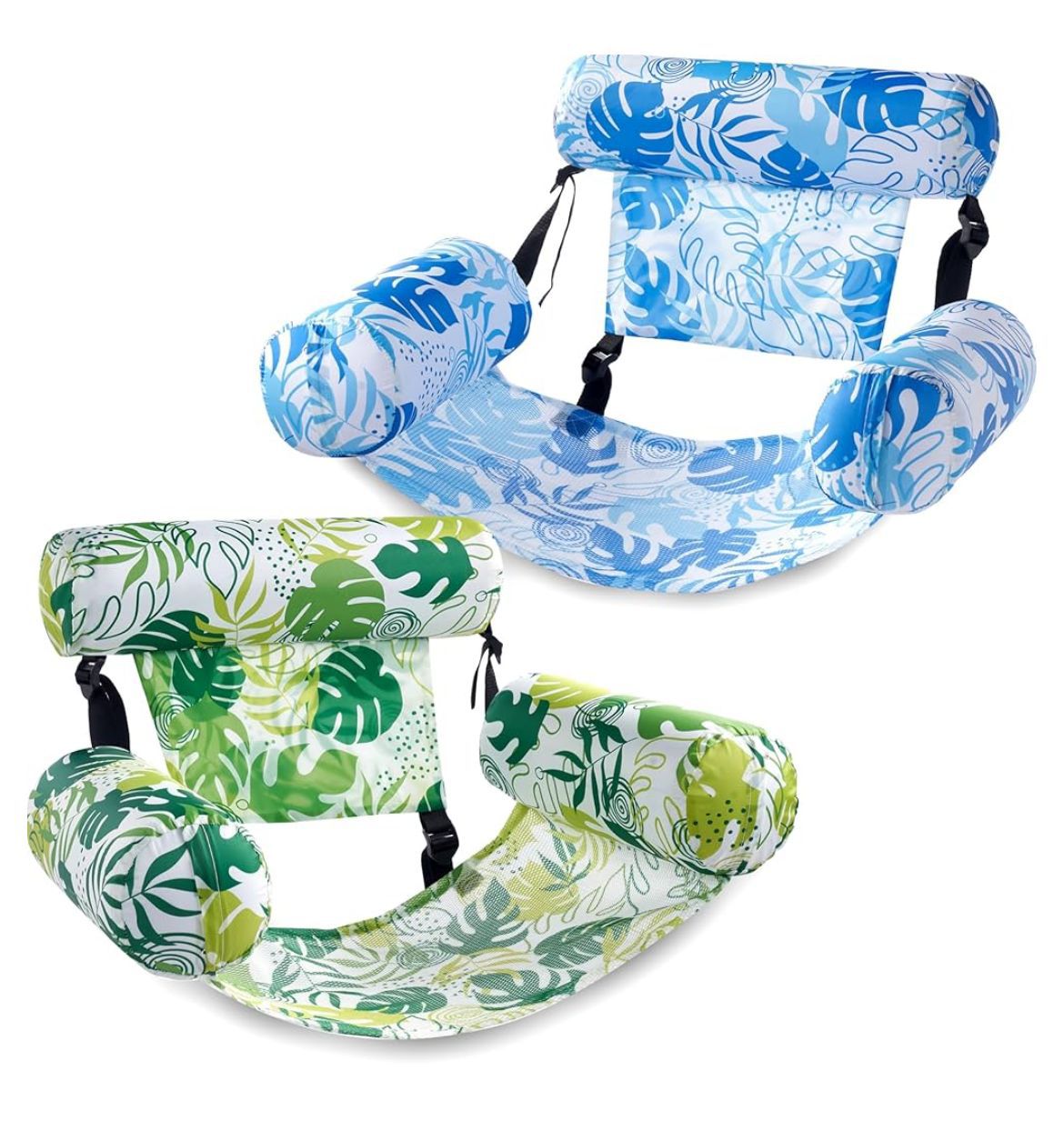 🌴 Inflatable Adjustable Floating Pool Hammock