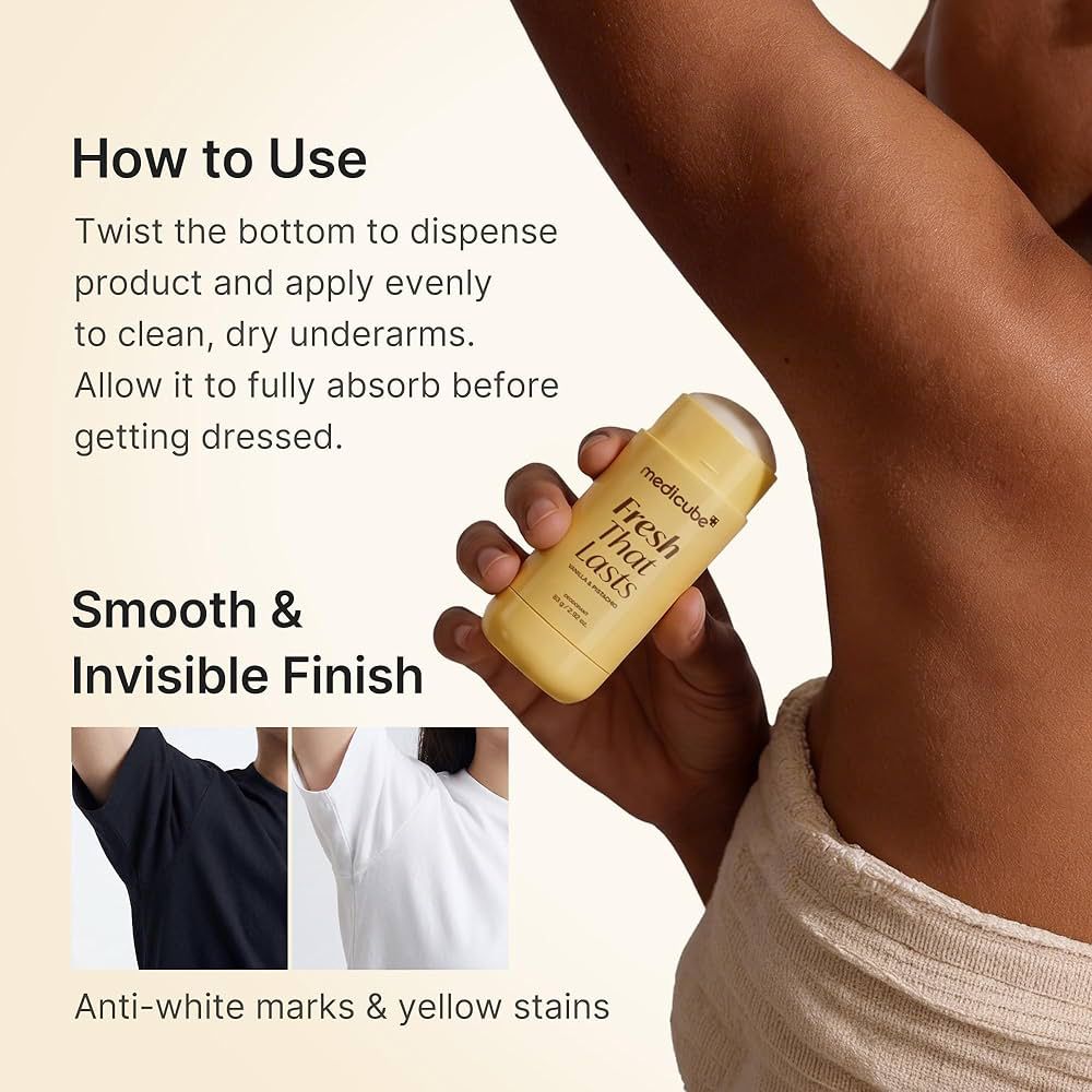 ✨ Medicube Fresh That Lasts Deodorant – Vanilla & Pistachio 🌿🍦