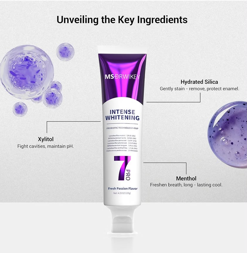 ✨ Rivexo™ 7-Pro Whitening Toothpaste