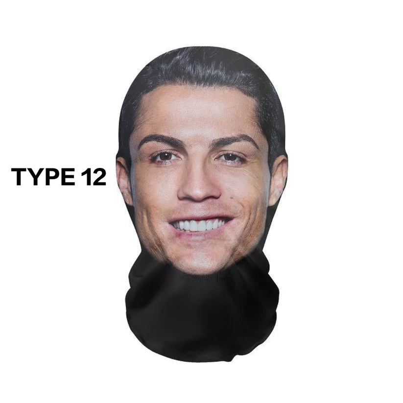 3D Celebrity Face Mask